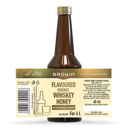Esencia de Whiskey con sabor a miel 40ml - 5