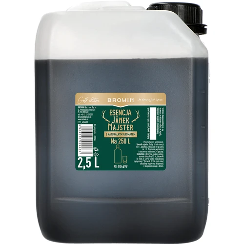 Esencia Jänek Majster, 2,5 L para 250 L de bebida terminada  - 1 