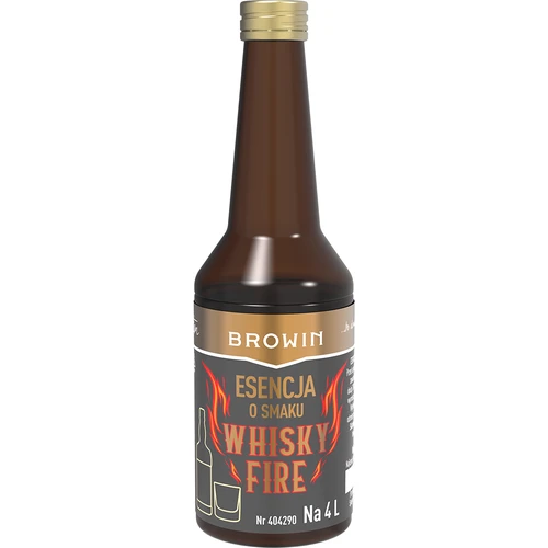 Esencia sabor Whisky Fire para 4 L, 40 ml