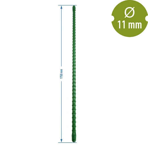 Estaca de acero recubierta de PE 1,75m x 11mm - 2