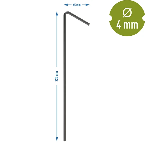 Estacas rectas para tienda - 6