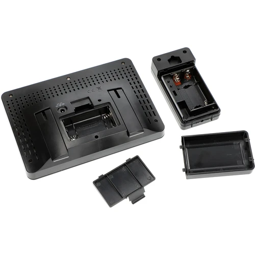 Estación met RCC, DCF–electr, sensor inalámbrico negro - 9