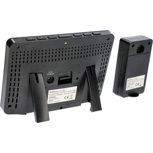 Estación met RCC, DCF–electr, sensor inalámbrico negro - 7