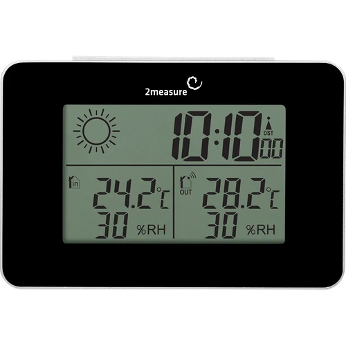 Estación meteorológica RCC–electr sin cable sensor negro - 2