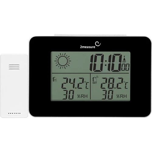 Estación meteorológica RCC–electr sin cable sensor negro - 6