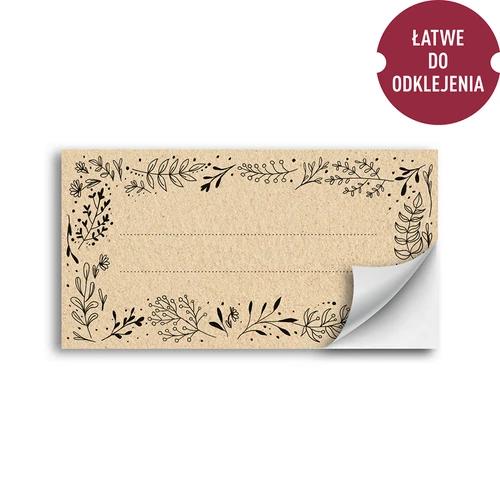 Etiquetas autoadhesivas 85/45mm - ECO 20 unidades - 2