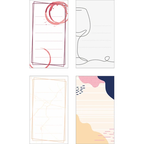 Etiquetas autoadhesivas MIX4 verticales 65/115mm 20 piezas