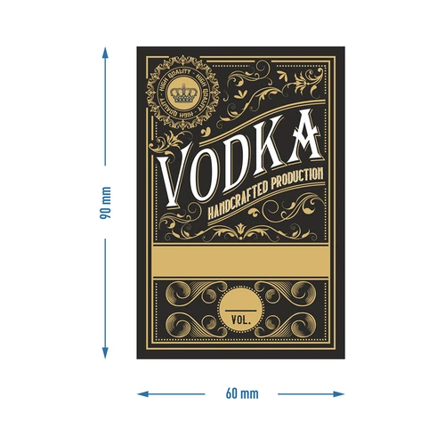 Etiquetas vodka- VODKA_R 60/90mm autoadh.20uds - 4