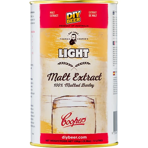 Extracto de malta claro Coopers Light  - 1 