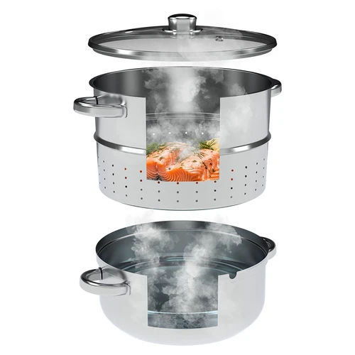 Extractor de zumo al vapor de acero inoxidable 8 L - 6
