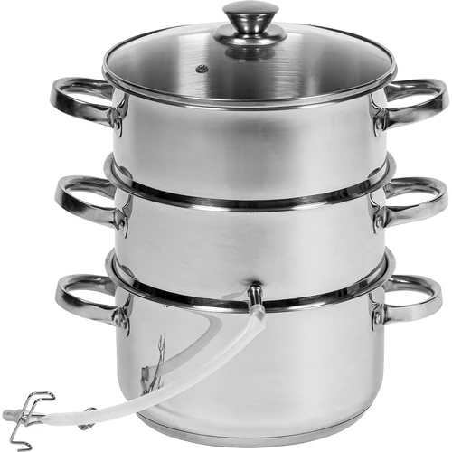 Extractor de zumos al vapor de acero inoxidable con vaporera, 5 L - 2