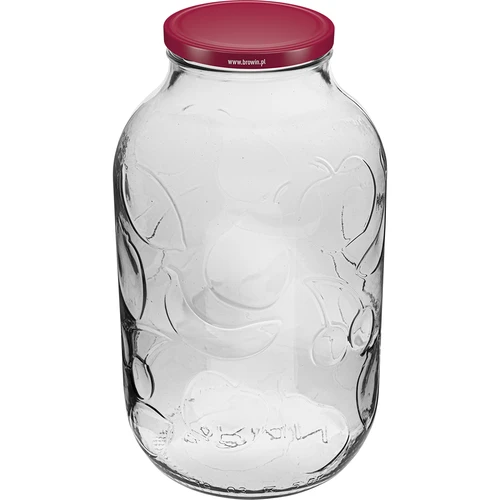 Frasco 5L con ornamento tapa bordo fi100  - 1 