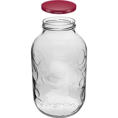 Frasco 5L con ornamento tapa bordo fi100 - 2