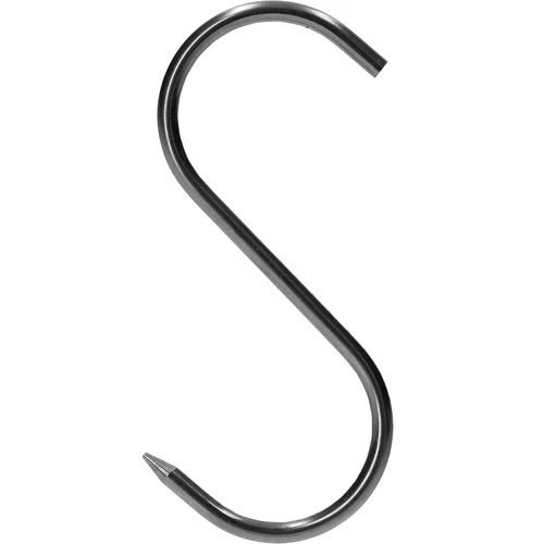 Ganchos para ahumar - en S, afilados, 4 mm x 100 mm, 5 uds. - 3