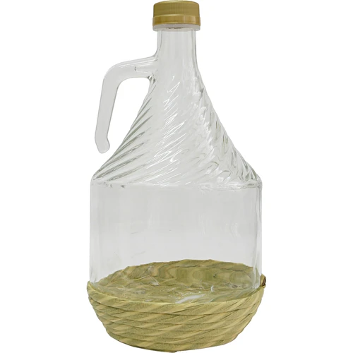 Garrafa Dama 2L con revestimiento, con tapa  - 1 