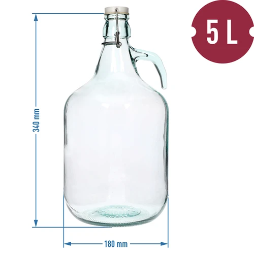 Garrafa Dama 5L con cierre mecánico - 4