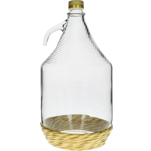 Garrafa Dama 5L con revestimiento, con tapa - 2