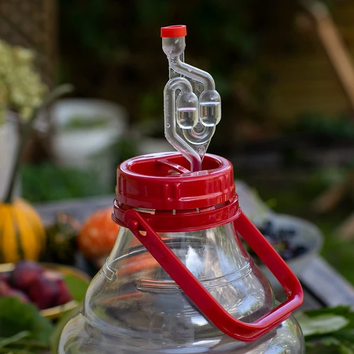 Garrafa para vino ligera, irrompible, con asa, 15L - 8