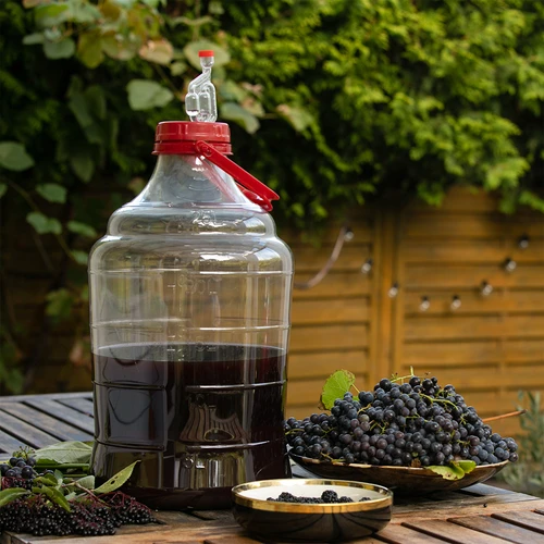 Garrafa para vino ligera, irrompible, con asa, 25L - 7