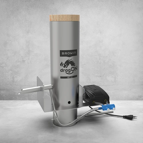 Generador de humo dragON Jet 2 con cajón de cenizas y bomba - 11