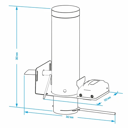 Generador de humo dragON Jet 2 con cajón de cenizas y bomba - 8