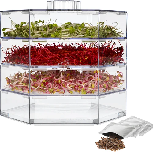 Germinador de varios niveles Niezłe Ziółko + semillas  - 1 