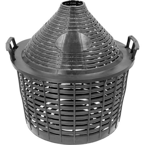 Globo para vino 20L en cesta de plástico - 5