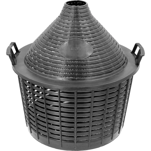 Globo para vino 25L en cesta de plástico - 3