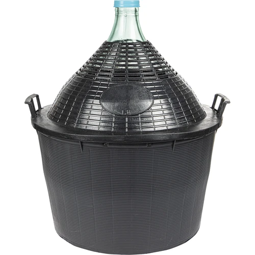 Globo para vino 34L en cesta de plástico  - 1 
