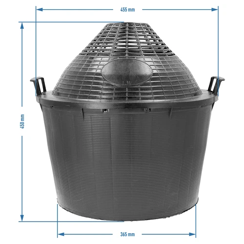 Globo para vino 34L en cesta de plástico - 6