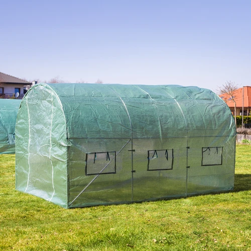 Invernadero de jardín (de plástico) 2x4,5x2m  - 1 