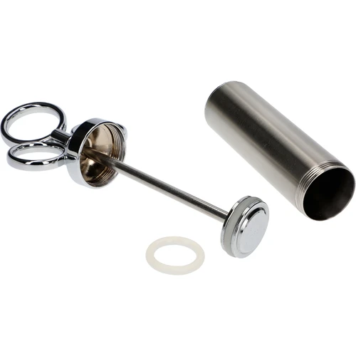 Inyector de acero inoxidable 60ml + 2 agujas - 5
