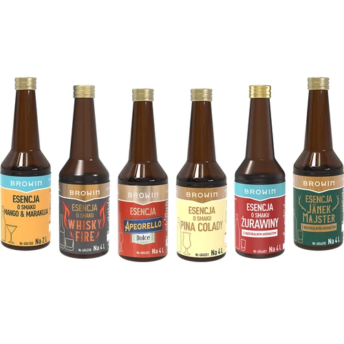 Juego de 6 esencias - para cócteles 6x40ml