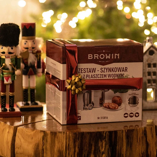 Kit con camisa de agua - cocedor de fiambres 1,5 kg + olla - 29