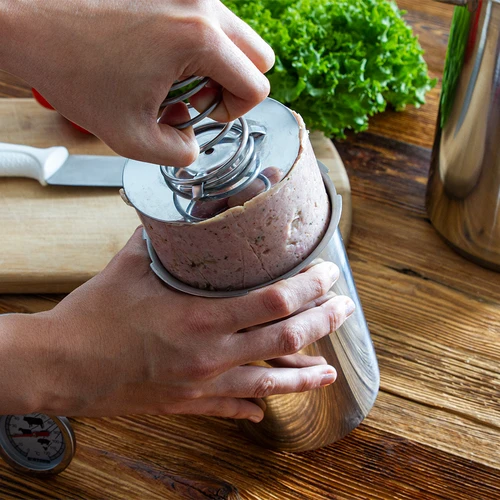 Kit con camisa de agua - cocedor de fiambres 1,5 kg + olla - 21