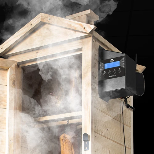 Kit de módulos con controlador Wi‑Fi dragON IQ, 2,7 kW, para ahumadores de exterior - 10