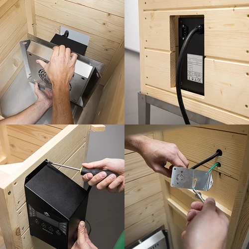 Kit de módulos eléctricos con controlador Wi‑Fi – dragON IQ 1,5 kW, para ahumadores de jardín - 7