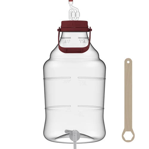 Kit de vinificación 15L EASY con globo PET - 2