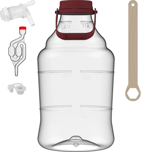 Kit de vinificación 15L EASY con globo PET - 3