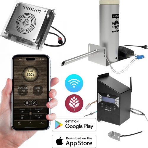 Kit dragON para ahumador - módulos IQ con Wi‑Fi y generador de humo JET 1 LONG