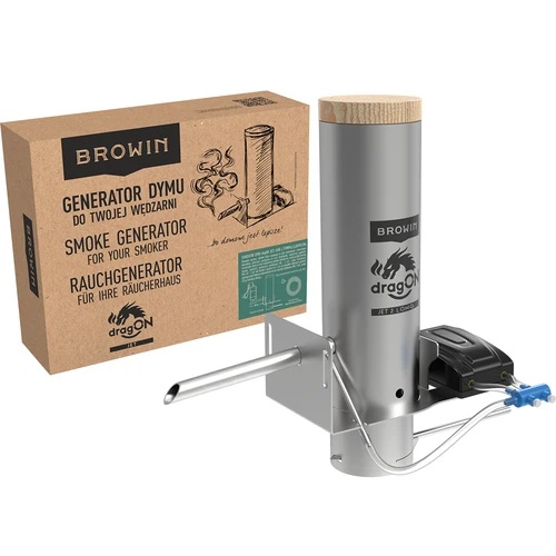 Kit dragON para ahumador - módulos IQ con Wi-Fi y generador de humo JET 2 LONG con cajón de cenizas - 23