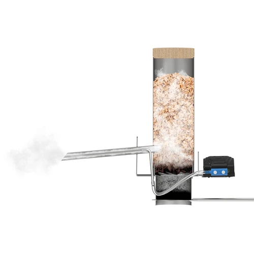 Kit dragON para ahumador - módulos IQ con Wi-Fi y generador de humo JET 2 LONG con cajón de cenizas - 9