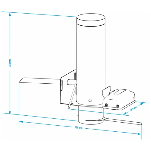 Kit dragON para ahumador - módulos IQ con Wi-Fi y generador de humo JET 2 LONG con cajón de cenizas - 11