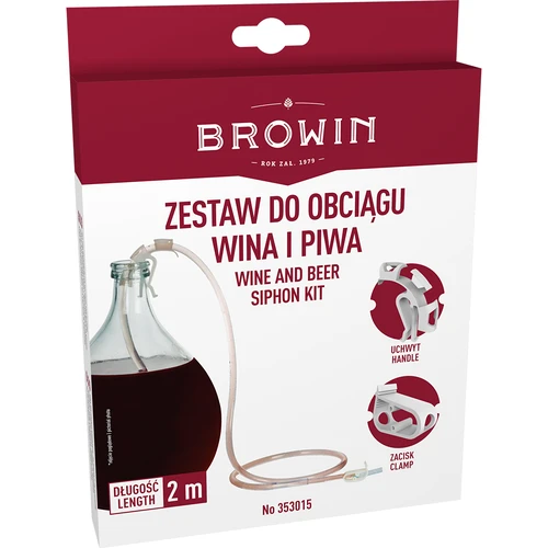 Kit para trasiego de vino con asa y abrazadera - 5