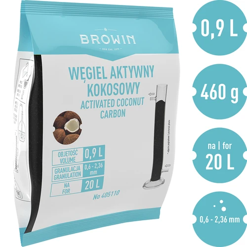 Kolumna filtracyjna ze stali nierdzewnej, podwieszana, w zestawie akcesoria i węgiel aktywny - 7