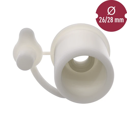 Korek do balonu fi 26/28 mm z zamknięciem - 3