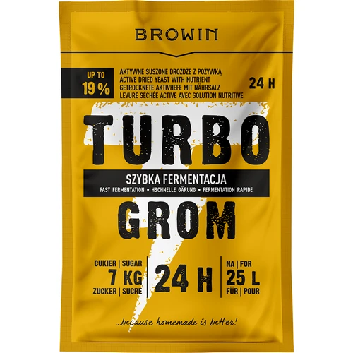 Levadura destiladora Turbo Grom 24h  - 1 