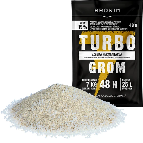 Levadura destiladora Turbo Grom 48h - 3