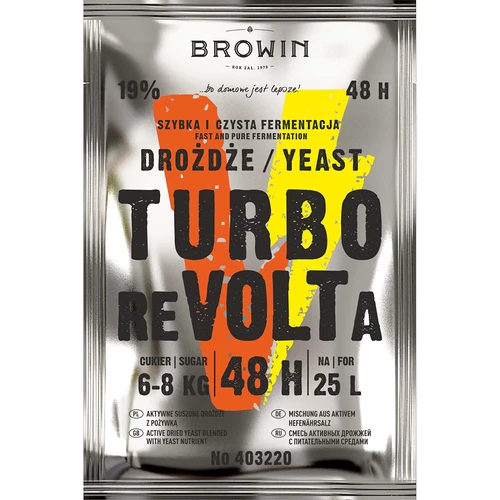 Levadura destiladora Turbo reVOLTa 48h - 2