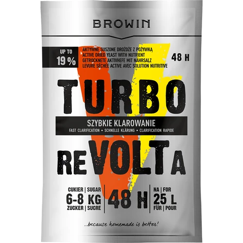 Levadura destiladora Turbo reVOLTa 48h  - 1 